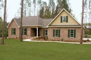 Traditional Exterior - Front Elevation Plan #21-217