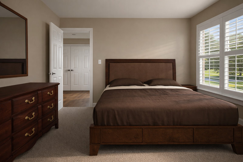 Dream House Plan - Interior - Master Bedroom for Ranch House Plan #1060-464 - 1 bed, 1.5 bath