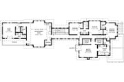 Tudor Style House Plan - 5 Beds 5 Baths 4507 Sq/Ft Plan #503-1 