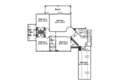 Southern Style House Plan - 6 Beds 5 Baths 6217 Sq/Ft Plan #135-205 