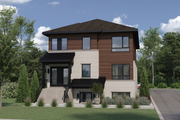 Contemporary Style House Plan - 9 Beds 3 Baths 4104 Sq/Ft Plan #25-5009 