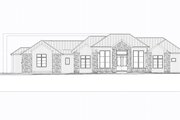 Farmhouse Style House Plan - 4 Beds 4.5 Baths 4044 Sq/Ft Plan #1109-1 Exterior 