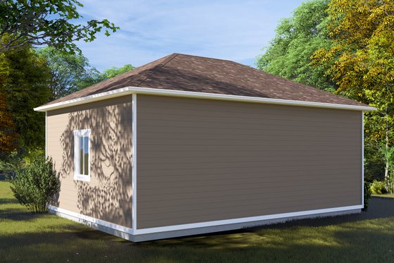 Exterior - Other Elevation 2 for Traditional House Plan #1060-231, 0 bath