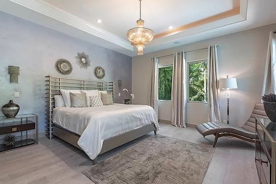 Interior - Master Bedroom for Contemporary House Plan #548-59 - 4 bed, 4.5 bath