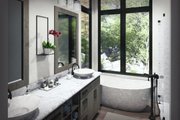 Contemporary Style House Plan - 3 Beds 3 Baths 3033 Sq/Ft Plan #120-293 