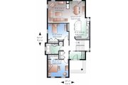 Country Style House Plan - 2 Beds 1 Baths 1207 Sq/Ft Plan #23-780 