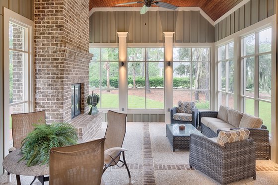 Exterior - Outdoor Living for Farmhouse House Plan #928-10 - 4 bed, 4.5 bath