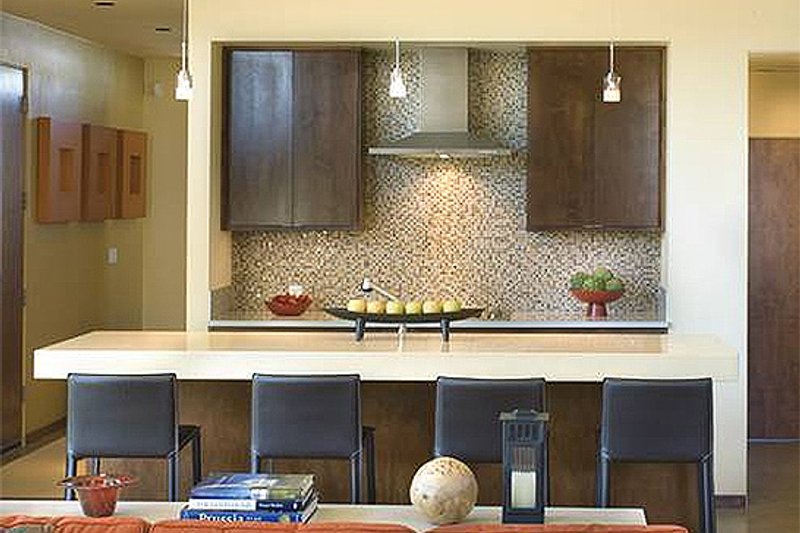 Home Plan - Great Room - 1900 square foot Modern Home