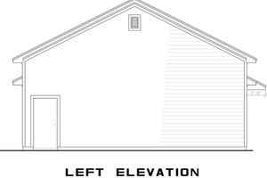 Exterior - Other Elevation for Barndominium House Plan #923-234 - 3 bed, 2 bath