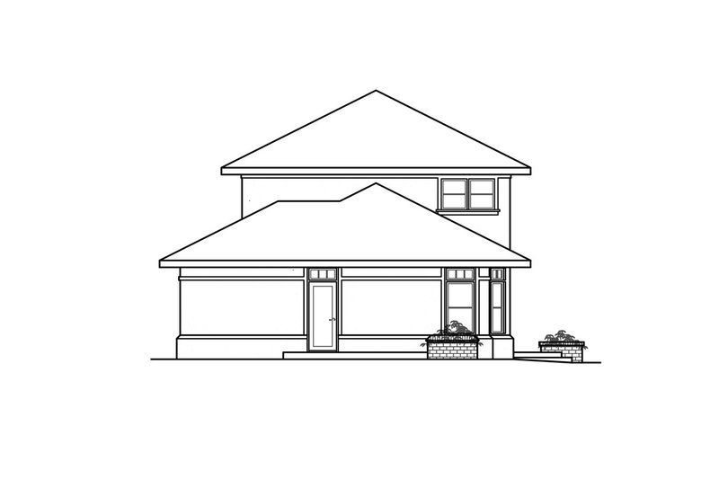 Home Plan - Exterior - Other Elevation 1 House Plan #124-322 - 4 bed, 4 bath