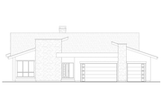 Contemporary Style House Plan - 3 Beds 2.5 Baths 2300 Sq/Ft Plan #1108-11 