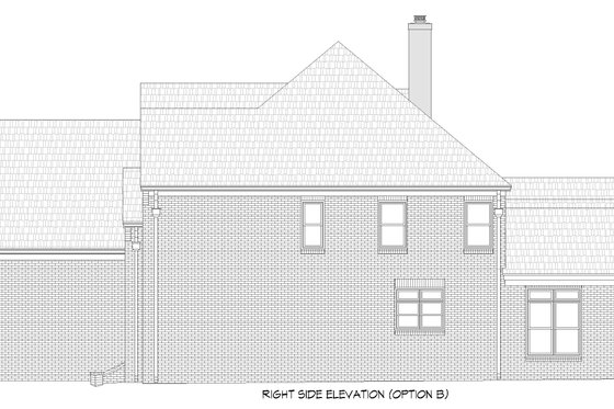 Exterior - Other Elevation 1 for Southern House Plan #932-862 - 5 bed, 4.5 bath