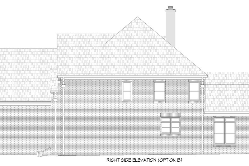 Dream House Plan - Exterior - Other Elevation 1 for Southern House Plan #932-862 - 5 bed, 4.5 bath