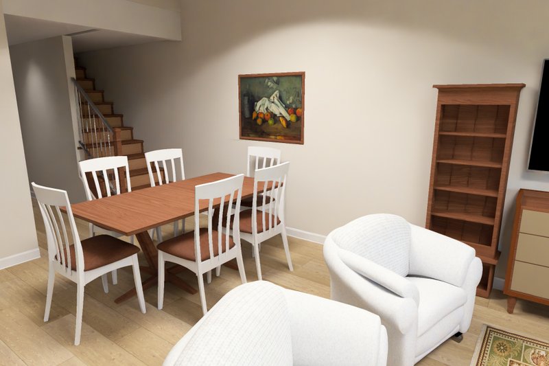 Architectural House Design - Interior - Dining Room for Traditional House Plan #513-2458 - 3 bed, 2 bath