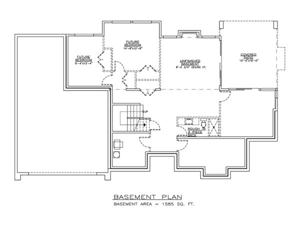 Dream House Plan - Craftsman Floor Plan - Other Floor Plan #1100-82