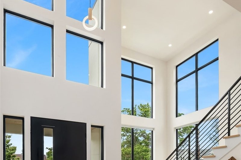 Dream House Plan - Interior - Entry for Modern House Plan #1066-109 - 6 bed, 3.5 bath