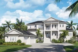 Cottage Exterior - Front Elevation Plan #938-153