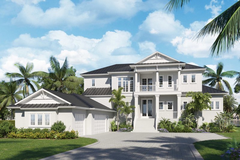 Home Plan - Cottage Exterior - Front Elevation Plan #938-153