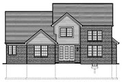 Colonial Style House Plan - 3 Beds 2.5 Baths 2454 Sq/Ft Plan #46-424 