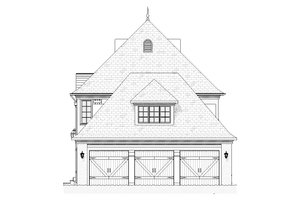 Exterior - Other Elevation 1 for European House Plan #901-90 - 4 bed, 3.5 bath
