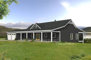 Ranch Style House Plan - 2 Beds 2 Baths 1740 Sq/Ft Plan #932-677 