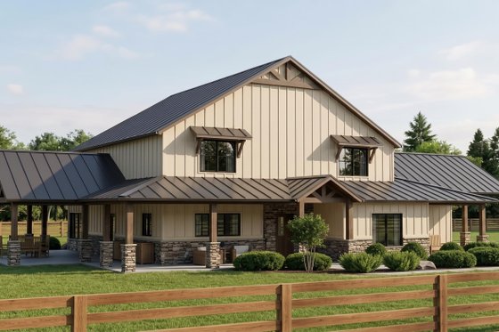 Barndominium Style House Plan
