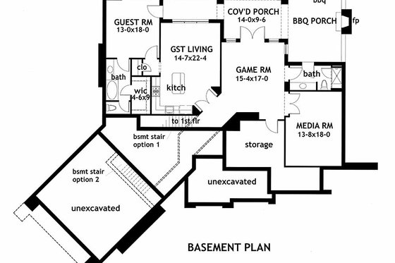 Optional Finished Basement