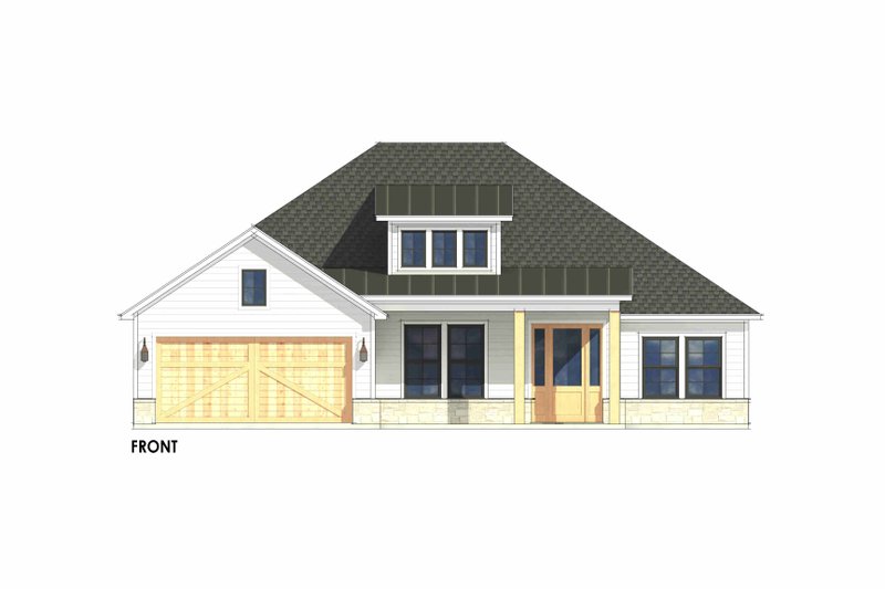Dream House Plan - Exterior - Front Elevation 7 for Country House Plan #1096-114 - 3 bed, 2 bath