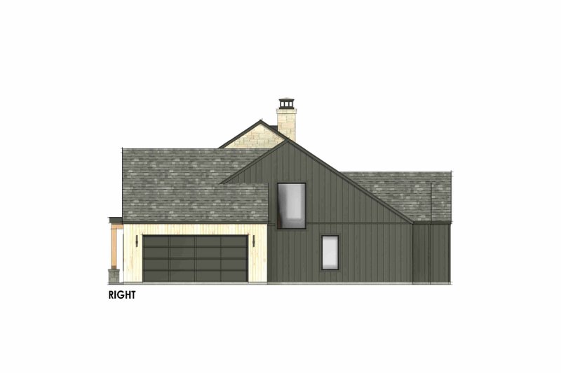Dream House Plan - Exterior - Other Elevation 1 for Farmhouse House Plan #1096-209 - 4 bed, 3 bath