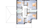 Craftsman Style House Plan - 4 Beds 3 Baths 2038 Sq/Ft Plan #23-2659 