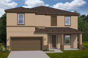 Traditional Style House Plan - 4 Beds 2.5 Baths 2308 Sq/Ft Plan #1058-256 