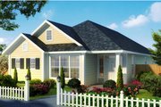 Cottage Style House Plan - 4 Beds 3 Baths 2062 Sq/Ft Plan #513-2179 