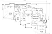 Craftsman Style House Plan - 5 Beds 4 Baths 3102 Sq/Ft Plan #5-330 
