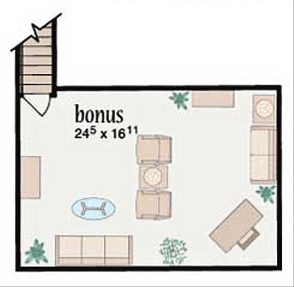 Ranch Floor Plan - Other Floor Plan #36-477