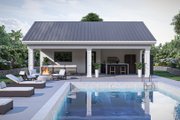 Modern Style House Plan - 0 Beds 0.5 Baths 116 Sq/Ft Plan #455-471 