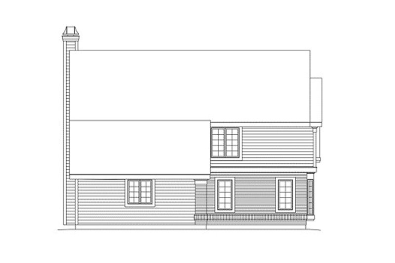 Home Plan - Exterior - Other Elevation for Traditional House Plan #57-268 - 5 bed, 2.5 bath