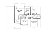 Traditional Style House Plan - 4 Beds 2.5 Baths 1874 Sq/Ft Plan #927-7 