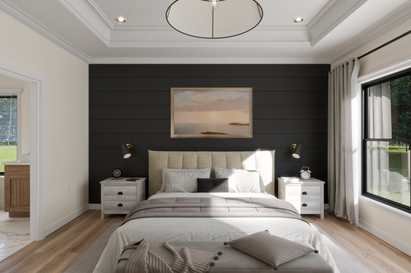 Dream House Plan - Interior - Master Bedroom for Country House Plan #1089-52 - 3 bed, 2.5 bath