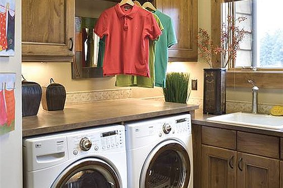 Laundry Room - 5100 Square foot Craftsman home