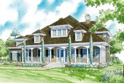 Country Style House Plan - 3 Beds 3.5 Baths 3528 Sq/Ft Plan #930-10 