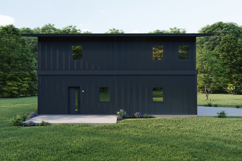 Home Plan - Exterior - Other Elevation 6 for Contemporary House Plan #1092-10 - 2 bed, 1.5 bath