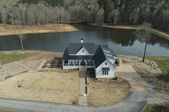 Exterior - Other Elevation 2 for Farmhouse House Plan #54-392 - 3 bed, 2.5 bath