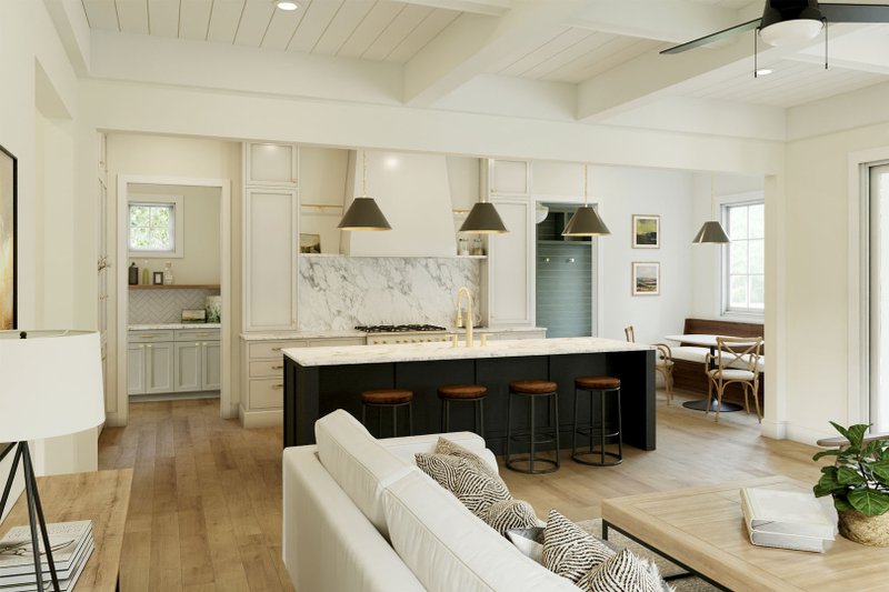House Plan Design - Interior - Kitchen 1 for Tudor House Plan #461-120 - 4 bed, 3.5 bath