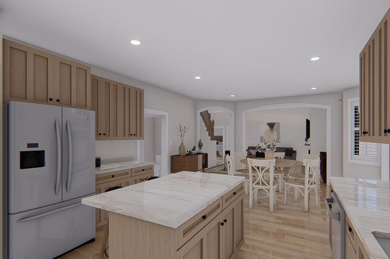 Home Plan - Interior - Kitchen 1 for Craftsman House Plan #1060-134 - 4 bed, 2.5 bath