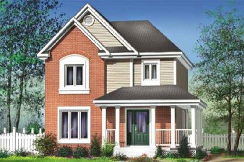 House Plan Design - Farmhouse Exterior - Front Elevation Plan #25-4150