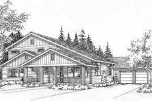 Traditional Exterior - Front Elevation Plan #78-209