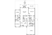 Traditional Style House Plan - 3 Beds 2.5 Baths 2413 Sq/Ft Plan #17-2211 