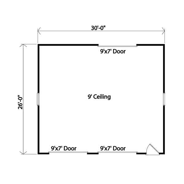 House Plan Design - Traditional Floor Plan - Main Floor Plan #22-553