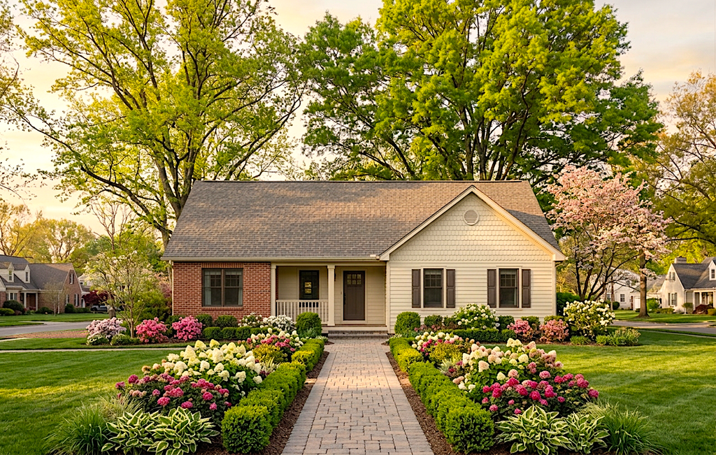 Exterior - Front Elevation 2 for Traditional House Plan #30-158 - 3 bed, 2 bath