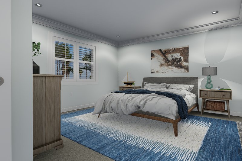 Home Plan - Interior - Master Bedroom for Traditional House Plan #1060-68 - 3 bed, 2.5 bath